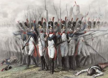 autographe garde imperiale waterloo