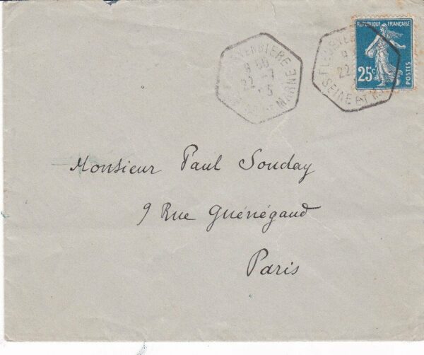 Paul Valery - Lettre autographe signée à Paul Souday - 1923 – Image 3